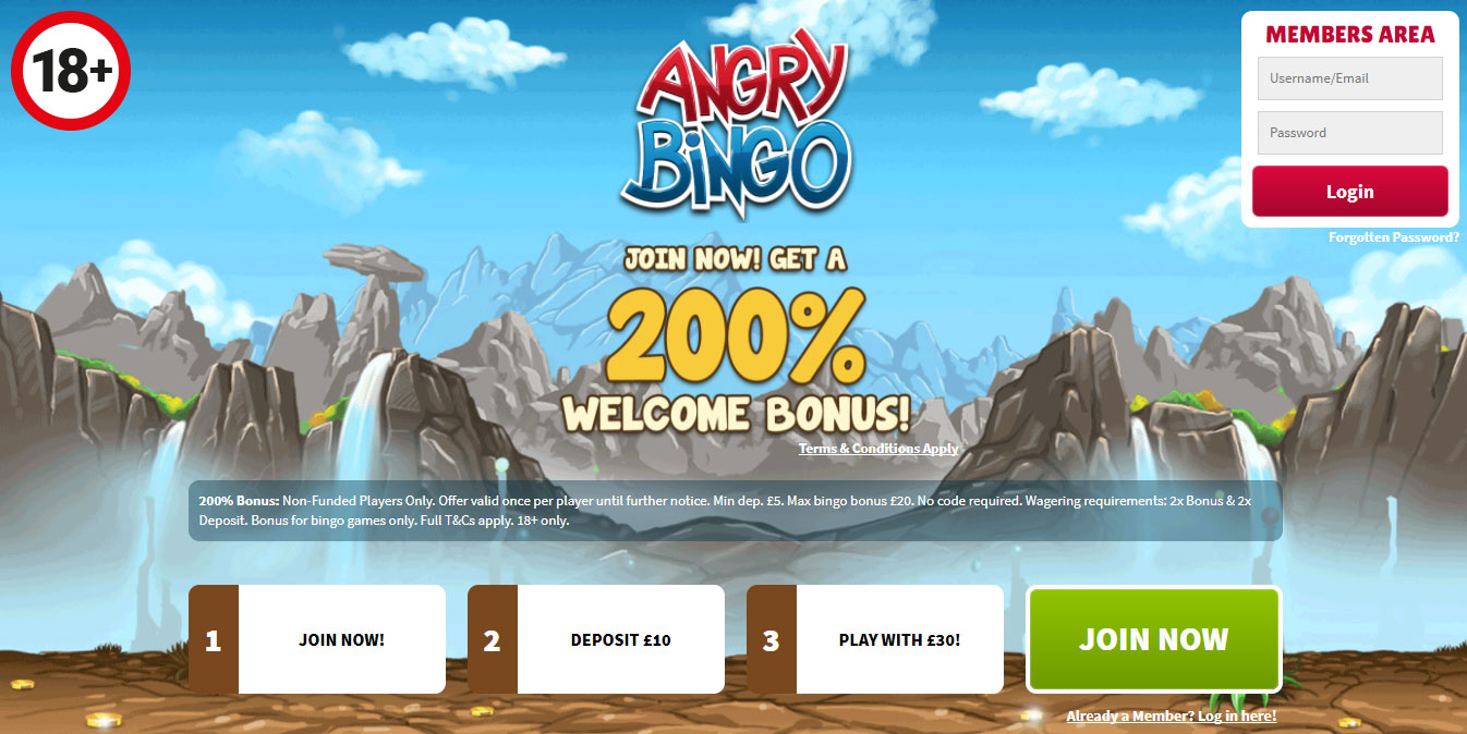 Angry Bingo Angry Bingo