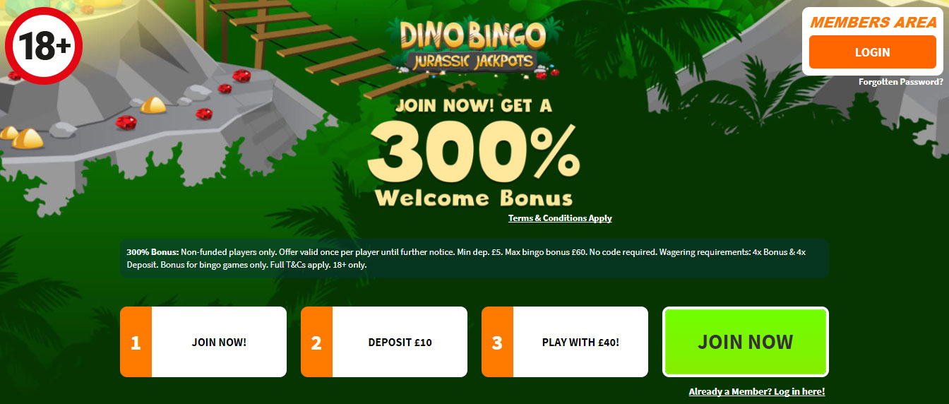 Dino Bingo Dino Bingo