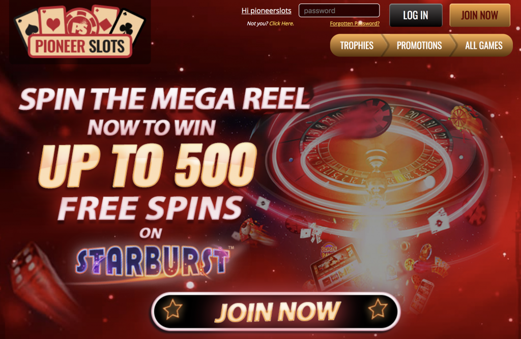 Pioneer Slots Online