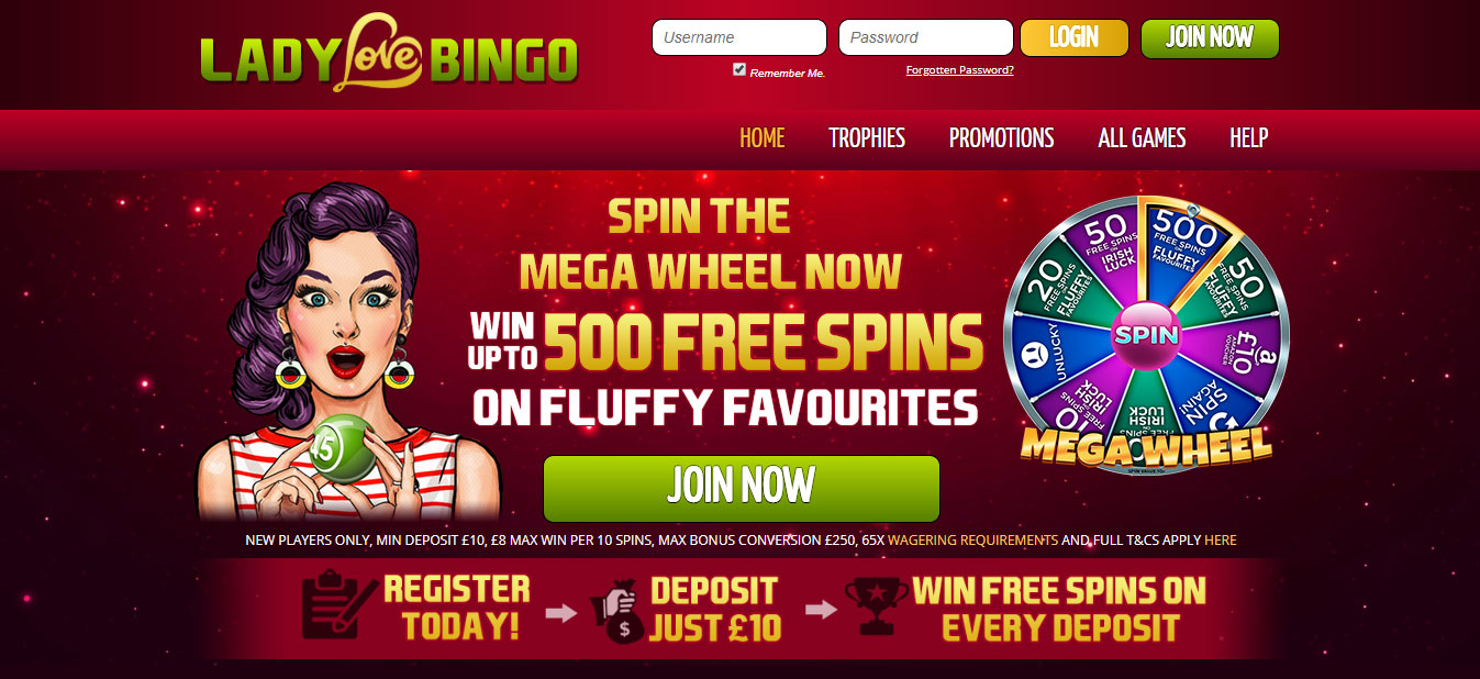 Lady Love Bingo Lady Love Bingo