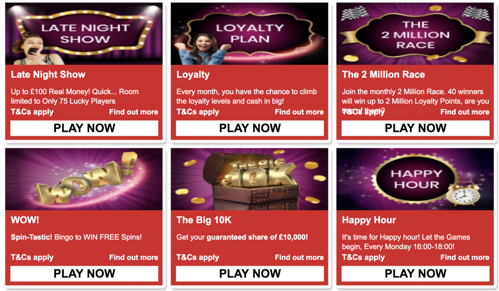 Best Bingo Offers