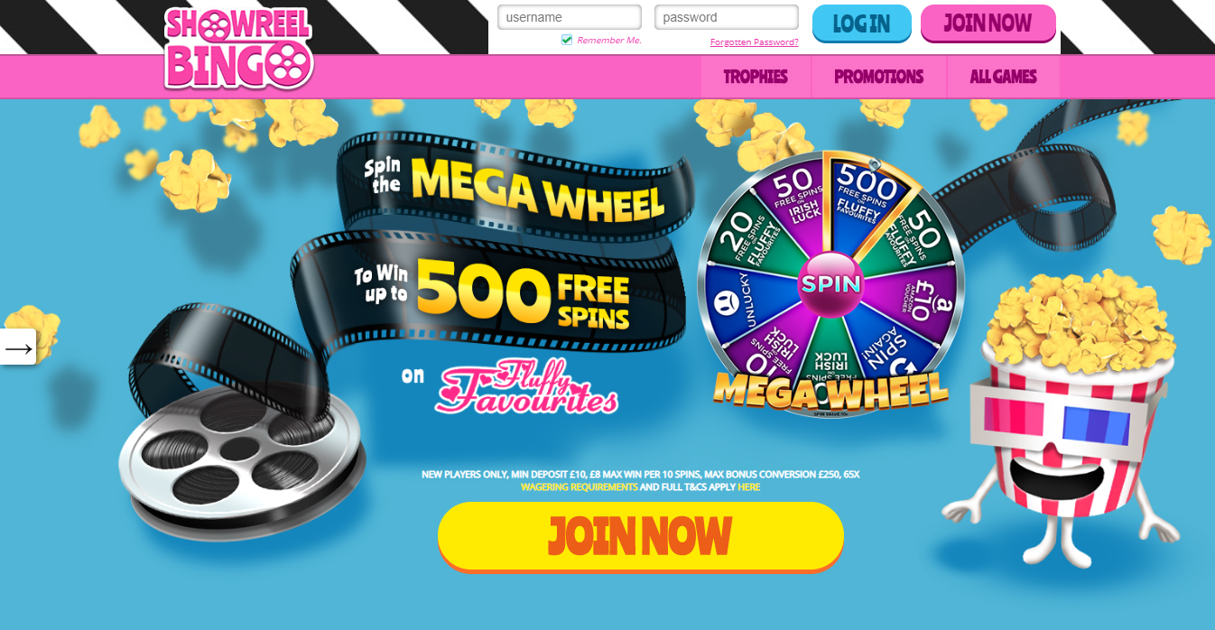 Showreel Bingo Showreel Bingo