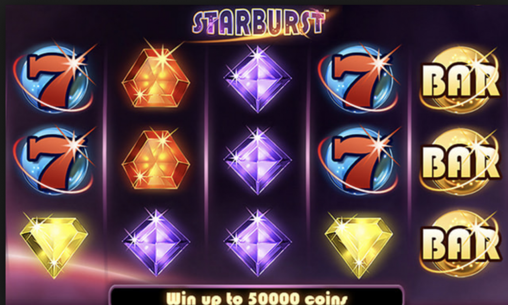 Starburst slot