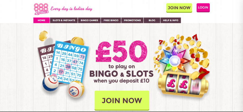888 ladies bingo